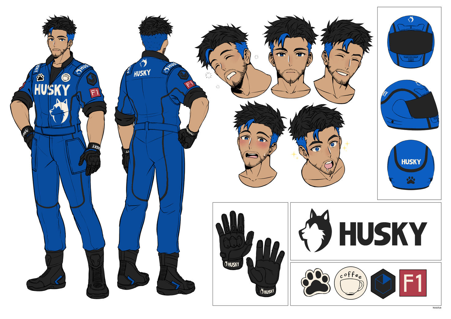 Reference sheet by @koactus